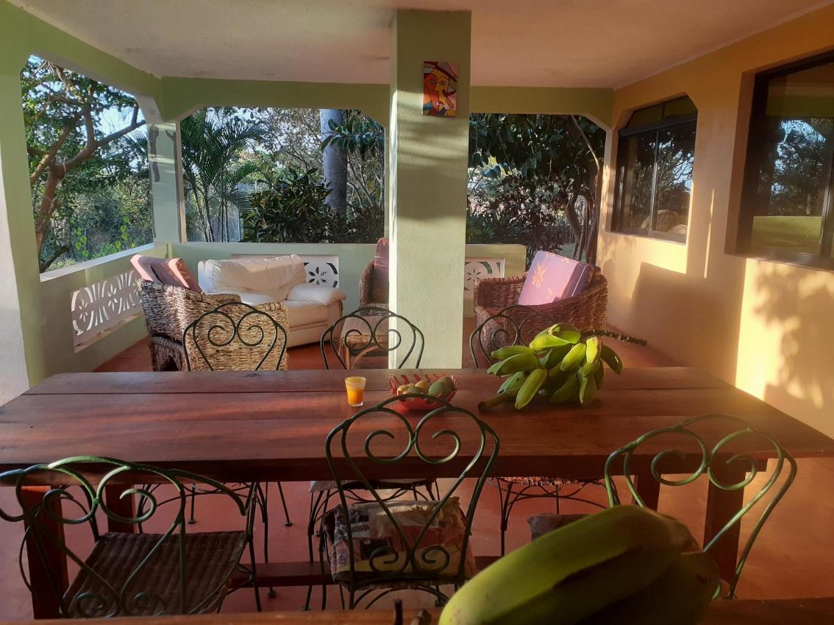 La Hacienda Hostel Las Galeras Buitenkant foto