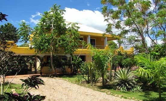 La Hacienda Hostel Las Galeras Buitenkant foto