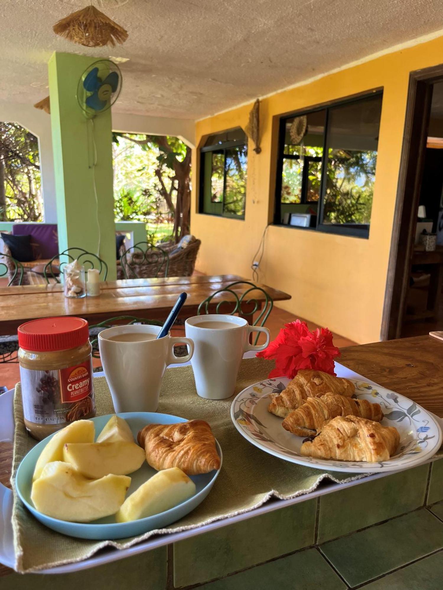 La Hacienda Hostel Las Galeras Buitenkant foto